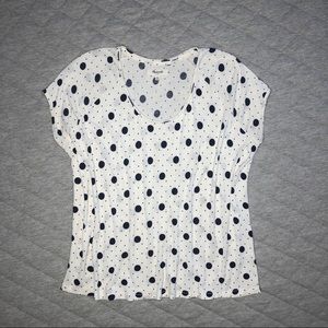 📦 3/$15 Madewell Polka Dot Tee